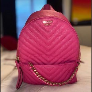 Like New Pink Victoria Secret Backpack